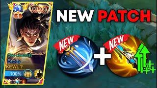 NEW PATCH! BRODY NEW BUILD 500% ATTACK SPEED ABUSE! (wtf damage) - Mobile Legends