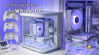 친구를 위한 화이트 어항 PC 셀프 조립하기| 컴퓨터 조립 초보 | 에센코어 클레브 URBANE V RGB, CRAS C910 | 조립컴 견적&스펙