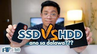 SSD o HDD? Ano mas maganda para sa PC? - Comparison between computer storages!