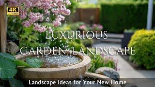 Effortless Elegance: Simple Yet Luxurious Garden Landscape Ideas for Your New Home