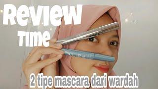 REVIEW TIME | WARDAH AQUALASH VS WARDAH EYEEXPERT THE VOLUME EXPERT MASCARA