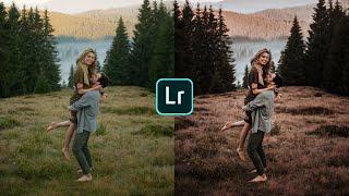 MOODY BROWN Editing In Lightroom | Lightroom Mobile Moody Brown Editing Tutorial