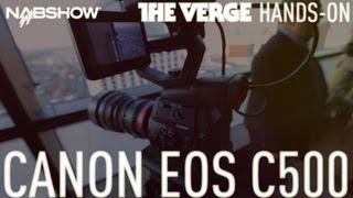 Canon EOS C500 hands-on