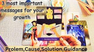 3 Most important messages for your growth | Angelic Guidance | Timeless Tarot Reading