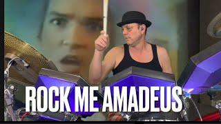 Rock Me Amadeus - 80s Simmons Drum Cover , Falco