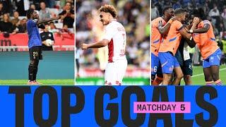 Top goals Week 5 - Ligue 1 McDonald's 24/25