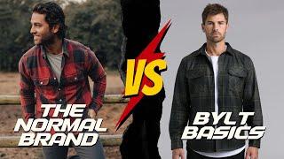 Who Has The BEST Flannel? Bylt Basics or The Normal Brand?