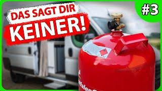 So geht Wohnmobil #3: Wusstest du das über GAS?  Für Anfänger und Fortgeschrittene