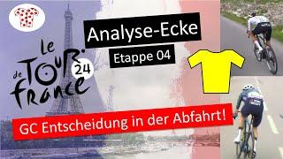 Die Lücke geht auf! -  Analyse-Ecke Tour de France Etappe 04