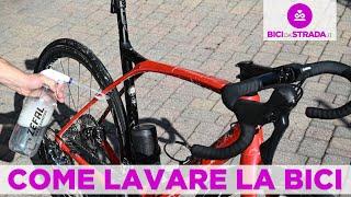 Lavare la bici con lo Shampoo Zéfal