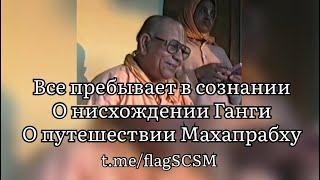 Всё пребывает в сознании • О нисхождении Ганги • О путешествии Махапрабху после санньясы