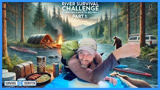 Real Survival Skills Tested: River Challenge Begins Here! Ep1