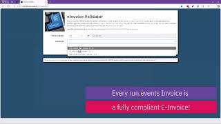 E-Invoicing with run.events (EN16931 / ZUGFeRD / Factur-X)