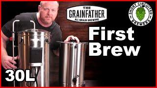 Grainfather Connect 30L All Grain Brewing System - First Brew Day 2020