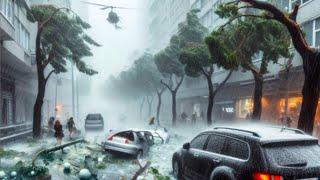 Tragedy in New South Wales, Australia..!! Heavy rain and hail storm causes chaos in Bonalbo