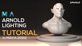 Arnold Lighting Tutorial in Maya 2022 | Maya Lighting Tutorial