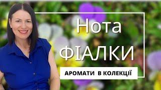 НОТА ФІАЛКИ: аромати в моїй колекції на каналі @liudmyladanevych9997