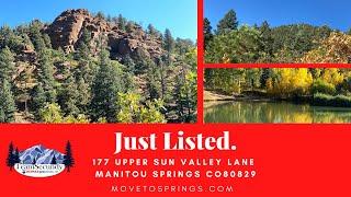 177 Upper Sun Valley Lane, Manitou Springs, CO 80829