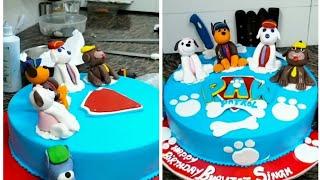 paw petrol cake designs