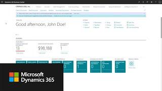 Finance Overview | Dynamics 365 Business Central