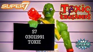 Ultimate Super 7 Toxic Crusaders Radioactive Red Rage Toxie Figure Review