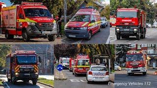 [Full Compilation] Emergency Vehicles / Vehicule de Urgență 112