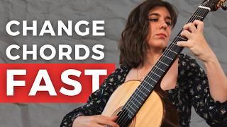 Learn to Change Chords Faster in 5 Steps!