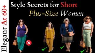 How to Dress a Short Plus-Size Body - Petite & Plus Size Women Over 50 & 60