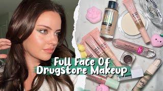 Full Face Of Drugstore Makeup! | Julia Adams