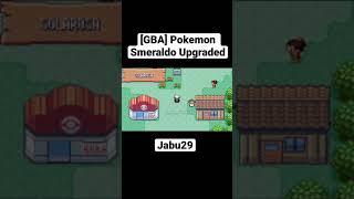 Italian GBA Hack ROM Pokemon Smeraldo Upgraded Gameplay #Shorts | Ducumon