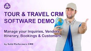 Best Tour and Travel CRM Software Demo - Suited for Tour & Travel Agencies