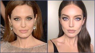 Angelina Jolie Makeup Tutorial! | Emily DiDonato + Erin Parsons