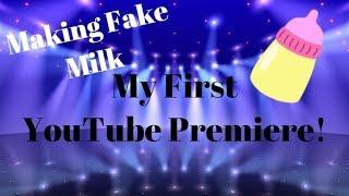 Making Fake Milk Bottles for Reborns - And FIRST PREMIERE VIDEO!