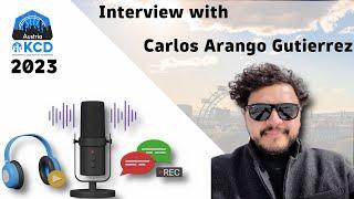 Exclusive Interview with Carlos Arango Gutierrez | KCD Austria 2023