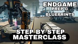 How to set up blueprints & prep for endgame | Satisfactory 1.0 Masterclass