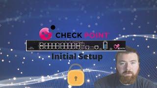 Check Point 1800 Firewall - Initial Setup