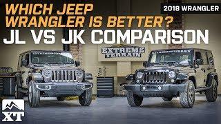 2018 Jeep Wrangler JL vs Jeep Wrangler JK  - Official Comparison & Review