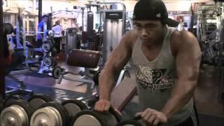 Musclemania European Champ: Rico van Huizen, Chest & Arms part 1