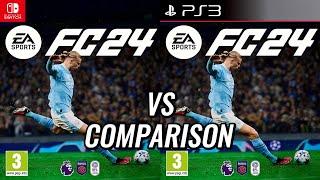 EA FC 24 Nintendo Switch Vs ps3