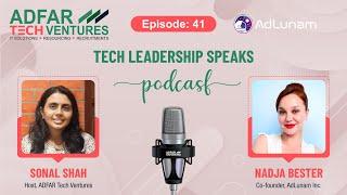 EP-41, Journey with Nadja Bester | Award-Winning Entrepreneur and Co-founder of Adlunam Inc.