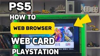 How To Access The PS5 Web Browser? on Playstation 5