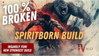 New BEST Spiritborn Build Found In Diablo 4 And It's HARAMBE APPROVED!