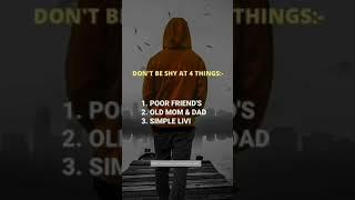 "Don't be shy at 4 things" best motivation | #bluesky #motivation