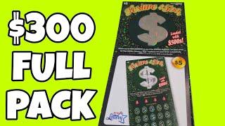 Spending $300 On A FULL PACK Of the New Festive $500 - Arizona Lottery Scratchers