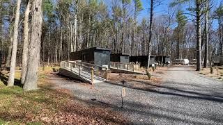 AutoCamp Reviews: Catskills Property Map Camp Sites Review, Part 2.