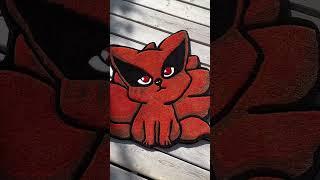 Just believe in yourself! We got this 🫶 #tufting #rugmaking #naruto #kurama