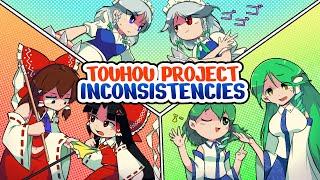 Inconsistencies in Touhou Project