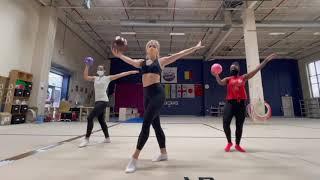 Rhythmic Gymnastics for adults (Ball Routine)