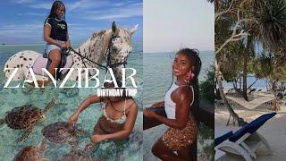 Travel vlog | Birthday Trip to Zanzibar! Fun Filled Experiences, Things To Do, Baecation + More!