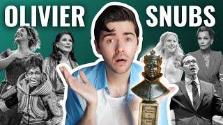 who was snubbed by the OLIVIER AWARDS? | shows, actors and creatives who should have been nominated